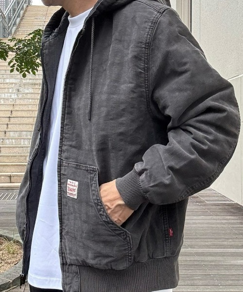 Levi's】デニムフードジャケット (デニムアウター / フード付き
