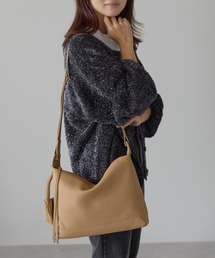 C14【本革】バックルデザイントートバッグ（トートバッグ）｜&MARKS 