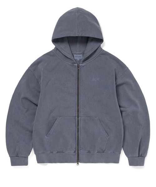 thisisneverthat フード付きパーカー L ダークブルー T-Logo Hoodie（パーカー）｜thisisneverthat（ディスイズネバー