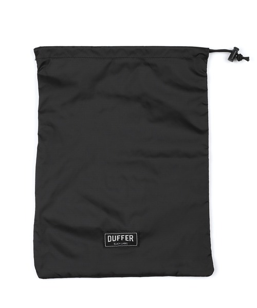 The DUFFER of ST.GEORGE（ザダファーオブセントジョージ）の「〔BLACK LABEL〕2WAY GYM BAG：2ウェイ ジムバッグ（ショルダーバッグ・メンズ・ブラック・F）」の3枚目の写真