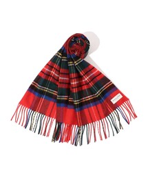 Johnstons of Elgin（ジョンストンズオブエルガン）の「Johnstons of Elgin カシミヤ タータンチェックマフラー（マフラー）」