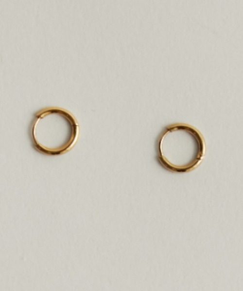 Auntie Rosa Holiday（アンティローザホリデー）の「マイクロミニナローフープピアス（ピアス（両耳用）・レディース・シルバー/ゴールド・FREE）」の8枚目の写真