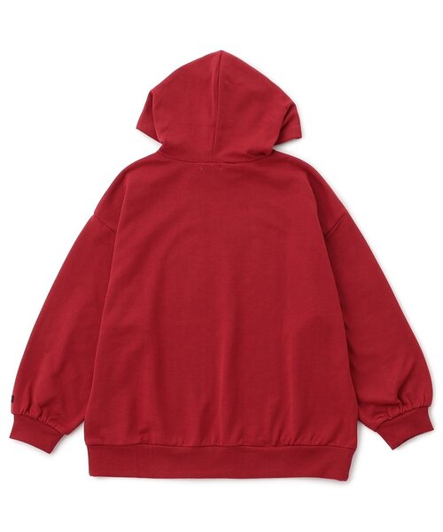 algy（アルジー）の「レースロゴBIGフーディ（パーカー・キッズ・ネイビー/レッド/チャコール・XX-SMALL/X-SMALL/MEDIUM/SMALL）」の16枚目の写真