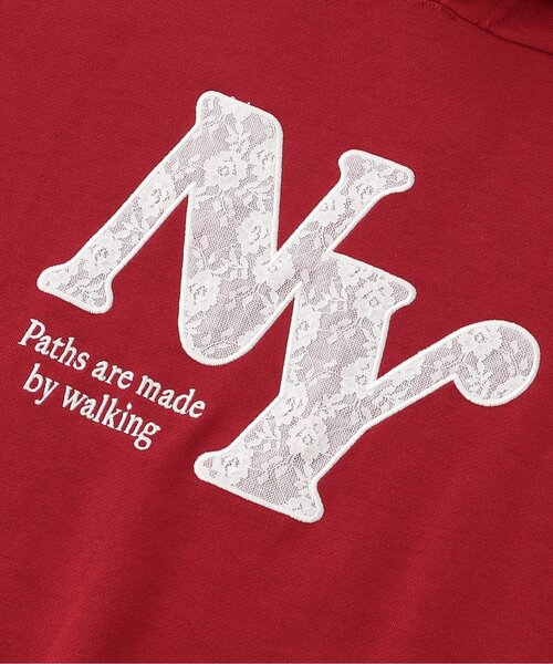 algy（アルジー）の「レースロゴBIGフーディ（パーカー・キッズ・ネイビー/レッド/チャコール・XX-SMALL/X-SMALL/MEDIUM/SMALL）」の18枚目の写真