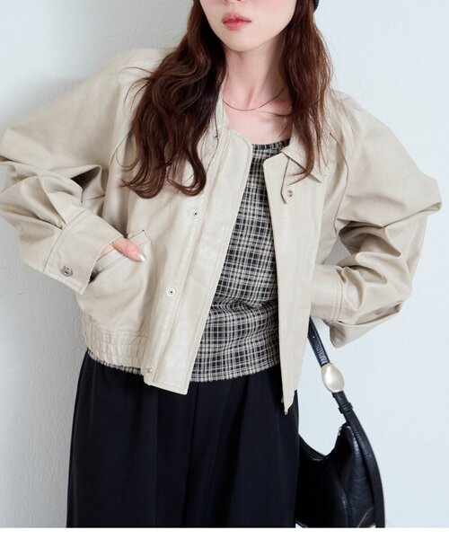 Kastane(カスタネ)の「【カップ取り外し可】カップ付きチェックキャミ(キャミソール・レディース・ブラウン/ベージュ/ブラック・FREE)」の2枚目の写真