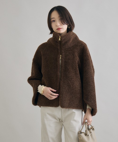 SUGAR ROSE リバーシブルボアブルゾン（ブルゾン）｜Paradise Picnic