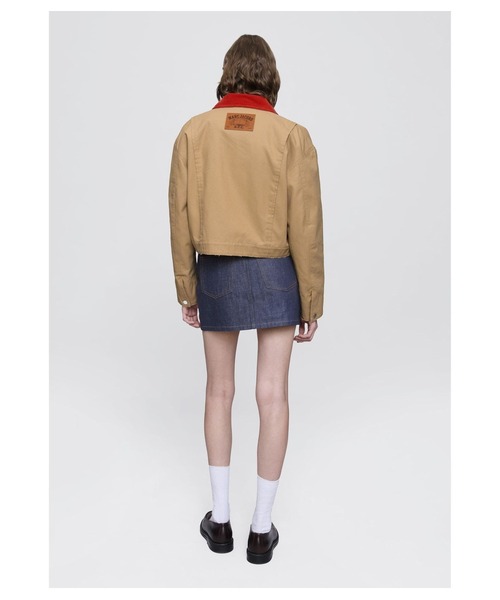 A.P.C.（アーペーセー）の「SHRUNKEN FIT JACKET/ A.P.C. x MARC JACOBS（その他アウター・レディース・ベージュ系・34/36）」の5枚目の写真