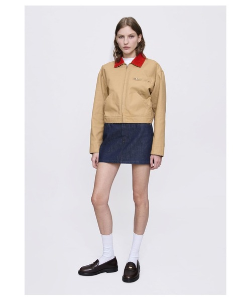 A.P.C.（アーペーセー）の「SHRUNKEN FIT JACKET/ A.P.C. x MARC JACOBS（その他アウター・レディース・ベージュ系・34/36）」の6枚目の写真