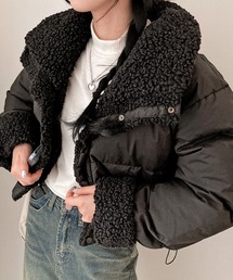 2WAYで楽しめる!リバーシブルボアジャケット