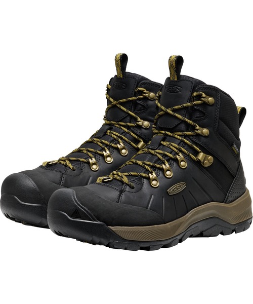 KEEN（キーン）の「REVEL IV MID POLAR / レヴェル フォー ミッド ポーラー / メンズ ブーツ 防水（ブーツ・メンズ・ブラック・26.5cm/27cm/27.5cm/28cm/25cm/25.5cm/26cm/29cm/30cm）」の4枚目の写真