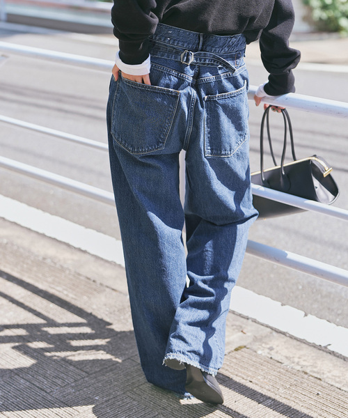 upper hights THE OLIVIA デニムパンツ　オアシス　23 upper hights / アッパーハイツ＞“THE OLIVIA&rdquo