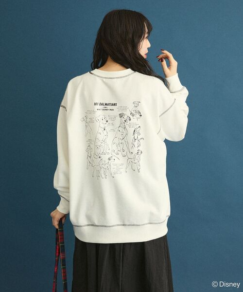 セール】101匹わんちゃん/バックプリントスウェット（スウェット