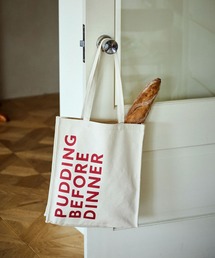 studio CLIP | グロッサリートート《PUDDING BEFORE DINNER》(トートバッグ)