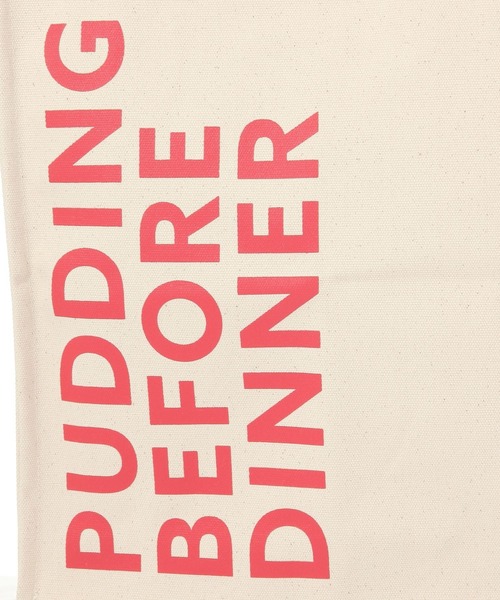 studio CLIP（スタディオクリップ）の「グロッサリートート《PUDDING BEFORE DINNER》（トートバッグ・レディース・その他1/その他2・FREE）」の9枚目の写真