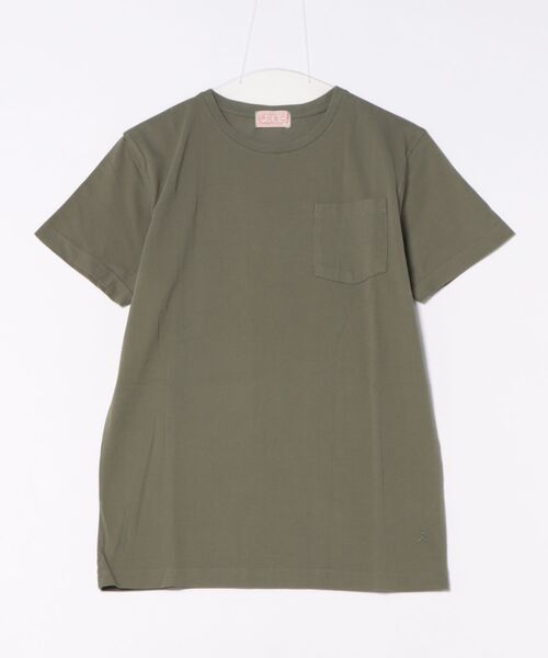 StPT(エスティーピーティー)の「【PKSC/ポンコツスイングクラブ】SWING CLUB ノラリクラリ HEAVY WEIGHT POCKET TEE バックプリント ビッグシルエット ヘビーウェイト オーガニックコットン ポケットTシャツ(Tシャツ/カットソー・メンズ・ブラック/アーミー/インディゴブルー/ホワイト・MEDIUM/LARGE)」の10枚目の写真