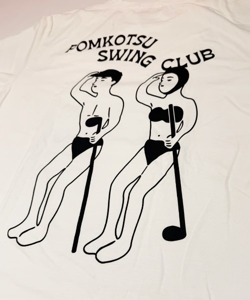 StPT(エスティーピーティー)の「【PKSC/ポンコツスイングクラブ】SWING CLUB ノラリクラリ HEAVY WEIGHT POCKET TEE バックプリント ビッグシルエット ヘビーウェイト オーガニックコットン ポケットTシャツ(Tシャツ/カットソー・メンズ・ブラック/アーミー/インディゴブルー/ホワイト・MEDIUM/LARGE)」の15枚目の写真
