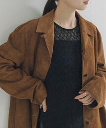 URBAN RESEARCH | ストレッチレースクルーネックブラウス(Tシャツ/カットソー)