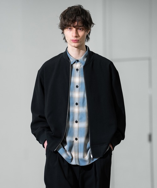 CITY TOKYO（シティトウキョウ）の「【CITY TOKYO/シティートーキョー】Multi-flex MA-1（MA-1・メンズ・ブラック/ダークブラウン・1/2）」の2枚目の写真