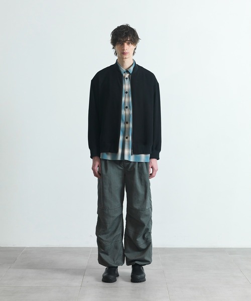 CITY TOKYO（シティトウキョウ）の「【CITY TOKYO/シティートーキョー】Multi-flex MA-1（MA-1・メンズ・ブラック/ダークブラウン・1/2）」の7枚目の写真