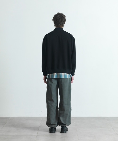 CITY TOKYO（シティトウキョウ）の「【CITY TOKYO/シティートーキョー】Multi-flex MA-1（MA-1・メンズ・ブラック/ダークブラウン・1/2）」の9枚目の写真