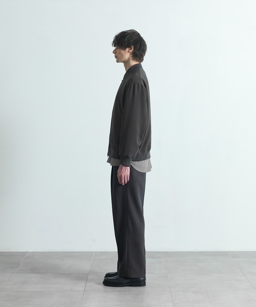 CITY TOKYO（シティトウキョウ）の「【CITY TOKYO/シティートーキョー】Multi-flex MA-1（MA-1・メンズ・ブラック/ダークブラウン・1/2）」の15枚目の写真