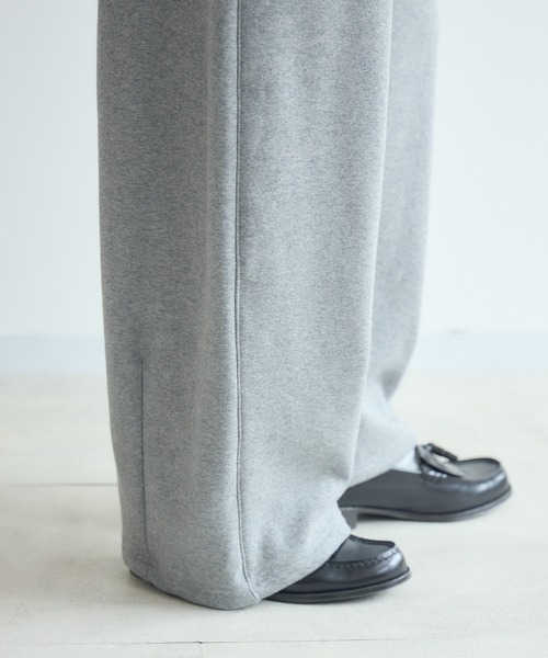 Paradise Picnic（パラダイスピクニック）の「cloche 裏起毛カーブシルエットパンツ（その他パンツ・レディース・グレー/ブラック/ブラウン・FREE）」の15枚目の写真