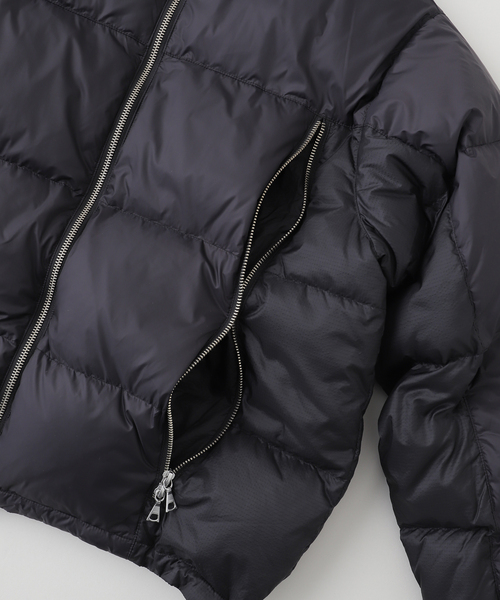 PULP/417EDIFICE(パルプフォーワンセブンエディフィス)の「NO MAINTENANCE / ノーメンテナンス 4-ZIP PUFFER JACKET(ダウンジャケット/コート・メンズ・ブラック・SMALL)」の4枚目の写真