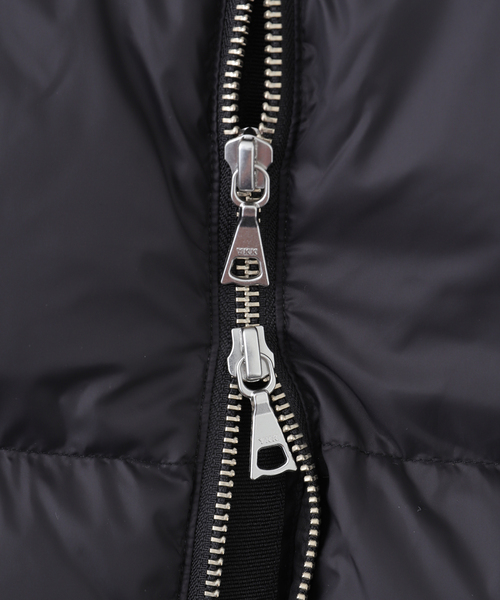 PULP/417EDIFICE(パルプフォーワンセブンエディフィス)の「NO MAINTENANCE / ノーメンテナンス 4-ZIP PUFFER JACKET(ダウンジャケット/コート・メンズ・ブラック・SMALL)」の5枚目の写真