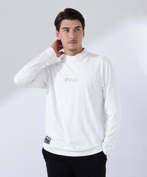 【PING APPAREL】トリコット長袖ハイネックカットソー <GOLD> (MENS)