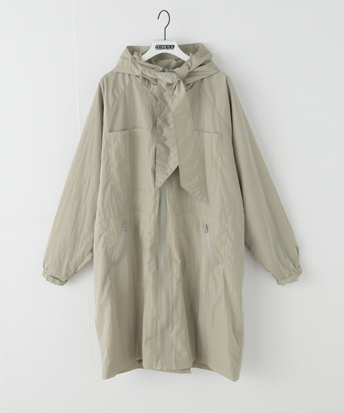 NACHE(ナチェ)の「【Geek Office / ギークオフィス】NACHE TIE FIELD COAT(その他アウター・レディース・ベージュ・SMALL)」の1枚目の写真