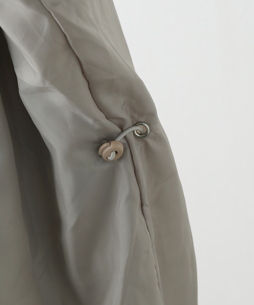 NACHE(ナチェ)の「【Geek Office / ギークオフィス】NACHE TIE FIELD COAT(その他アウター・レディース・ベージュ・SMALL)」の10枚目の写真