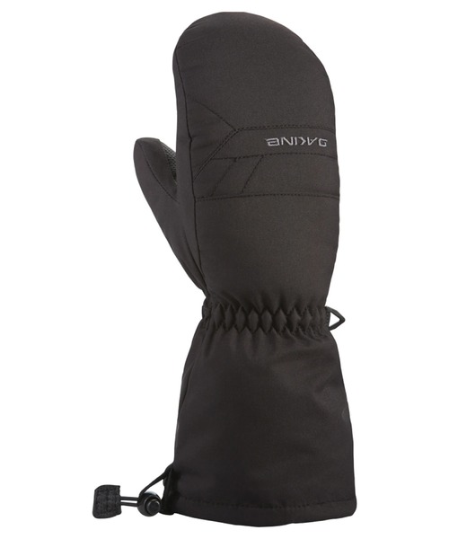 DAKINE(ダカイン)の「DAKINE YOUTH YUKON MITTS スノーグローブ 【25-26SNOWモデル】/ダカインキッズスキースノーボードウェア(ミトングローブ・手袋)(スポーツグッズ・キッズ・ブラック・LARGE/MEDIUM/SMALL)」の1枚目の写真