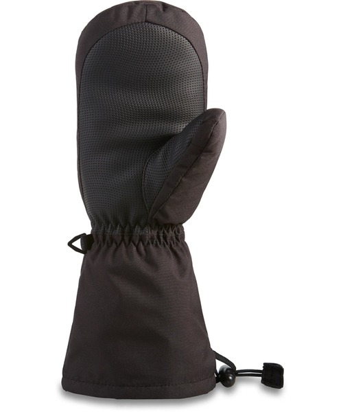 DAKINE(ダカイン)の「DAKINE YOUTH YUKON MITTS スノーグローブ 【25-26SNOWモデル】/ダカインキッズスキースノーボードウェア(ミトングローブ・手袋)(スポーツグッズ・キッズ・ブラック・LARGE/MEDIUM/SMALL)」の2枚目の写真