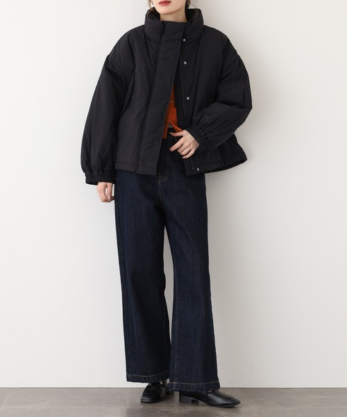 ジャケット・アウター mee セール】Ree&Mee 吸湿発熱 中綿 軽量 保温 モンスターコート