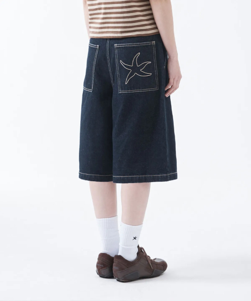 THECOLDESTMOMENT(ザコールデストモーメント)の「TCM starfish denim half pants (blue)(その他パンツ・レディース・その他・SMALL/MEDIUM/LARGE)」の1枚目の写真