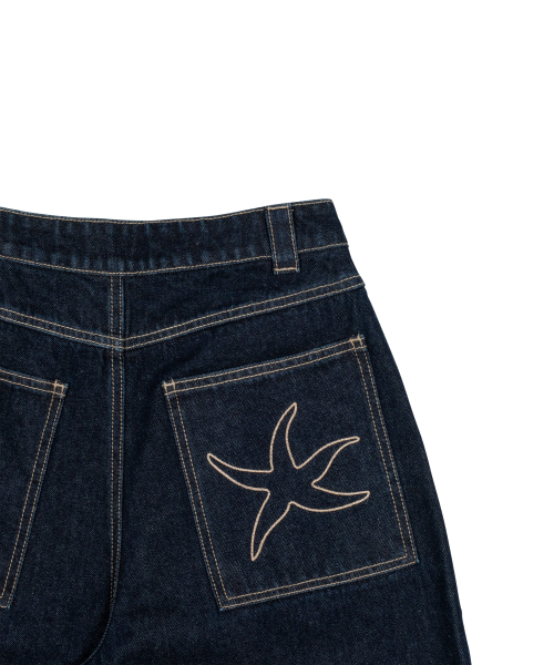 THECOLDESTMOMENT(ザコールデストモーメント)の「TCM starfish denim half pants (blue)(その他パンツ・レディース・その他・SMALL/MEDIUM/LARGE)」の3枚目の写真