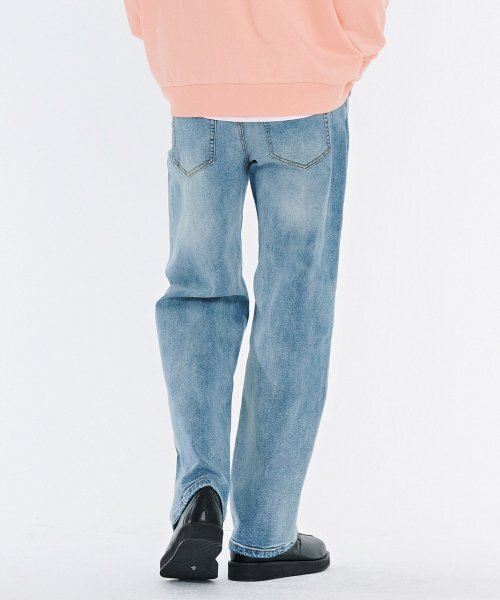 CHASECULT(チェイスカルト)の「男性Lトーンワイドデニムパンツ-CAPK2332B0D(デニムパンツ・メンズ・ブルー・70/76/86)」の3枚目の写真
