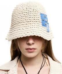 RSSC（アールエスエスシー）の「RIVET PATCHED KNIT BUCKET HAT - IVORY（ハット）」