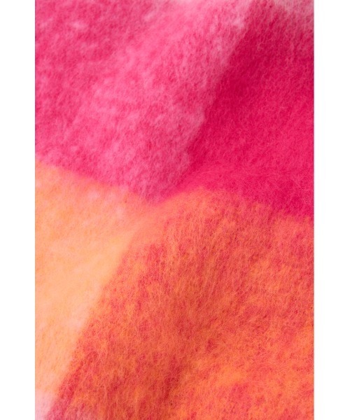 RODEO CROWNS WIDE BOWL（ロデオクラウンズワイドボウル）の「チェックガラ ボリュームマフラー（マフラー・レディース・ブラック系その他/ピンク系その他/ブルー系その他・FREE）」の8枚目の写真