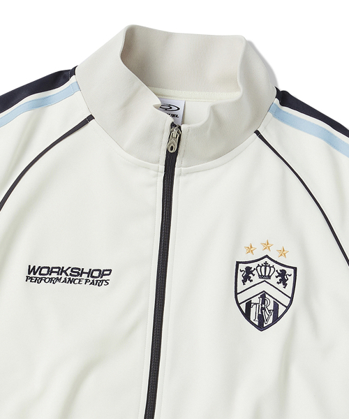 TRAVEL（トラベル）の「コンビネーションテープジャージトラックジャケットアイボリー（ナイロンジャケット・レディース・その他・MEDIUM/LARGE/SMALL）」の3枚目の写真