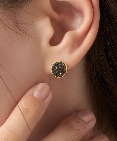 4℃(ヨンドシー)の「【The Tidal】K10イエローゴールド ピアス(ピアス(片耳用)・レディース・イエローゴールド・FREE)」の4枚目の写真
