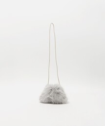 green label relaxing | ラメ フェイクファー ポシェット / キッズ(ショルダーバッグ)