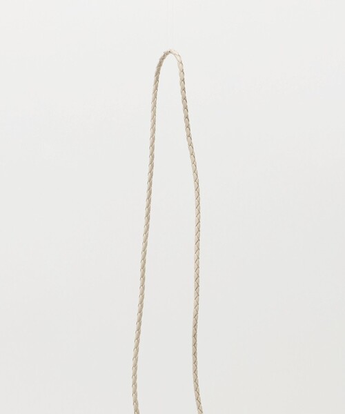 green label relaxing(グリーンレーベルリラクシング)の「ラメ フェイクファー ポシェット / キッズ(ショルダーバッグ・キッズ・グレー系/ナチュラル・FREE)」の5枚目の写真