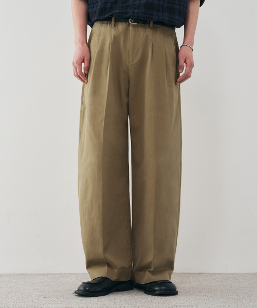 DRAW FIT(ドローフィット)の「アークセミバルーンチノパンツ【BEIGE】(その他パンツ・メンズ・その他・MEDIUM/LARGE/X-LARGE)」の1枚目の写真