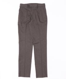 TAKA-Q（タカキュー）の「＊【ストレッチ ウォッシャブル 裏起毛】タカキュー ノータックビジネスパンツ 茶(セットアップ可能)（スラックス）」