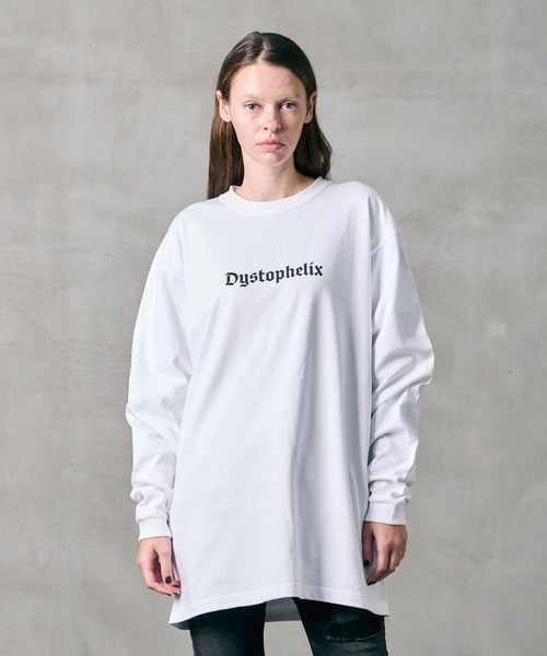 VIRGOwearworks(ヴァルゴウェアワークス)の「BACK IMPACT LONGSLEEVE(Tシャツ/カットソー・メンズ・ホワイト/ブラック・2/3/4/5)」の1枚目の写真