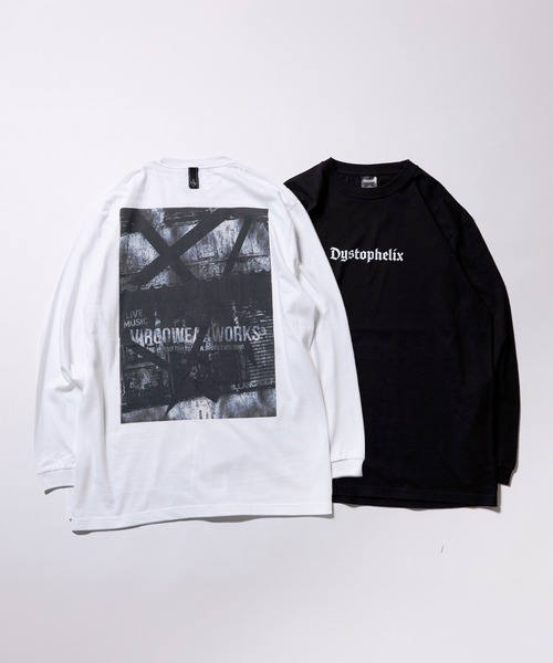 VIRGOwearworks(ヴァルゴウェアワークス)の「BACK IMPACT LONGSLEEVE(Tシャツ/カットソー・メンズ・ホワイト/ブラック・2/3/4/5)」の6枚目の写真