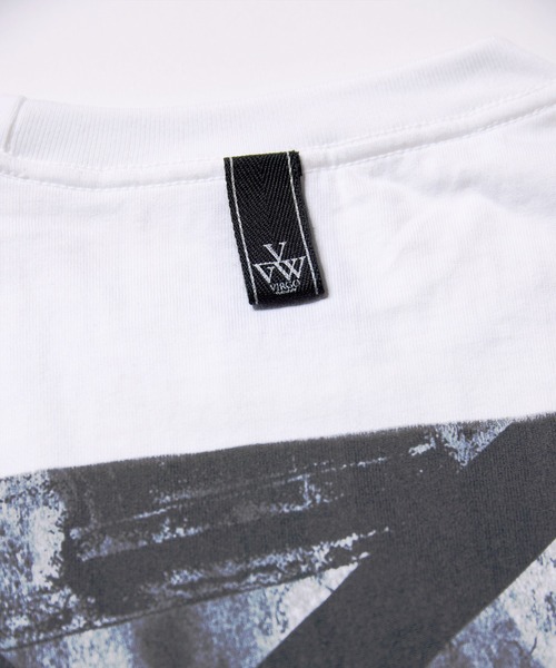 VIRGOwearworks(ヴァルゴウェアワークス)の「BACK IMPACT LONGSLEEVE(Tシャツ/カットソー・メンズ・ホワイト/ブラック・2/3/4/5)」の10枚目の写真