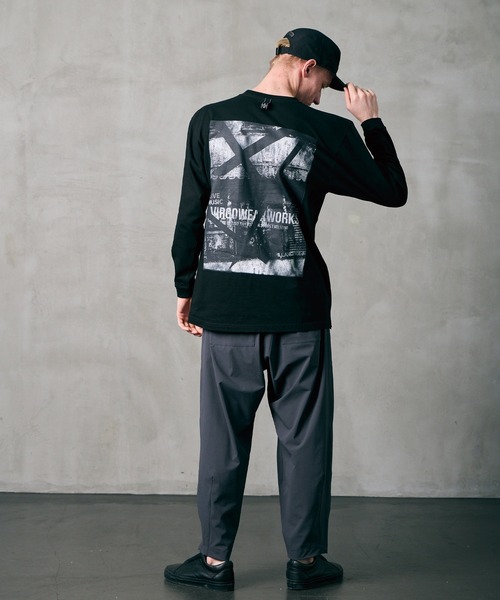 VIRGOwearworks(ヴァルゴウェアワークス)の「BACK IMPACT LONGSLEEVE(Tシャツ/カットソー・メンズ・ホワイト/ブラック・2/3/4/5)」の16枚目の写真