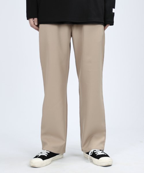 VERYVAIN(ベリベーン)の「LGT WIDE SLACKS (BEIGE)(スラックス・メンズ・その他・LARGE/MEDIUM)」の1枚目の写真